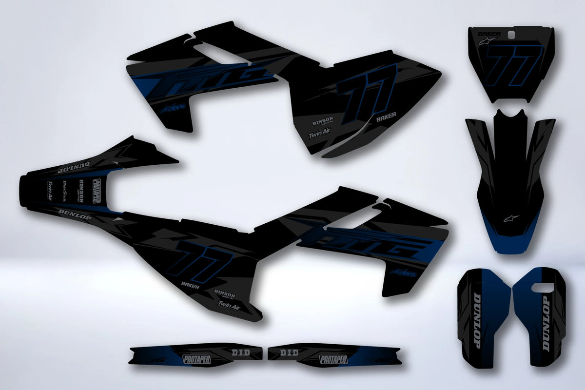 Kit Déco HUSQVARNA FE / FC / TE / TC 2016-2018 - ZYNVIX