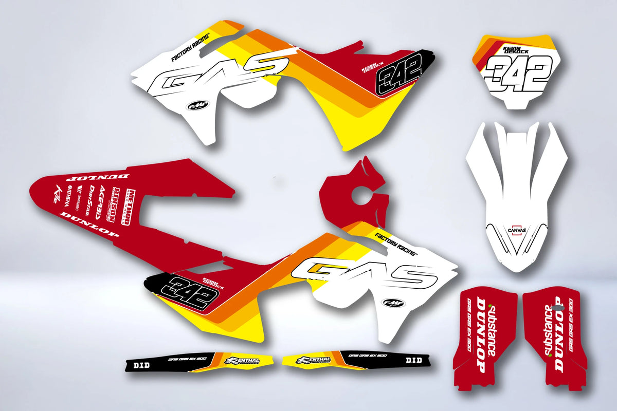 Kit Déco GASGAS EC MC 2024-2025 - AURORE