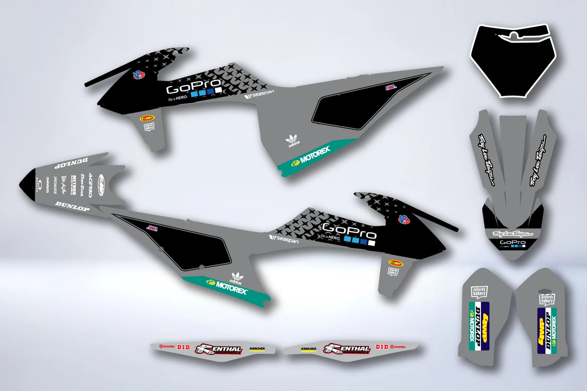 Kit Déco KTM EXC EXC-F SX SX-F 2019-2023 - VORDRIX