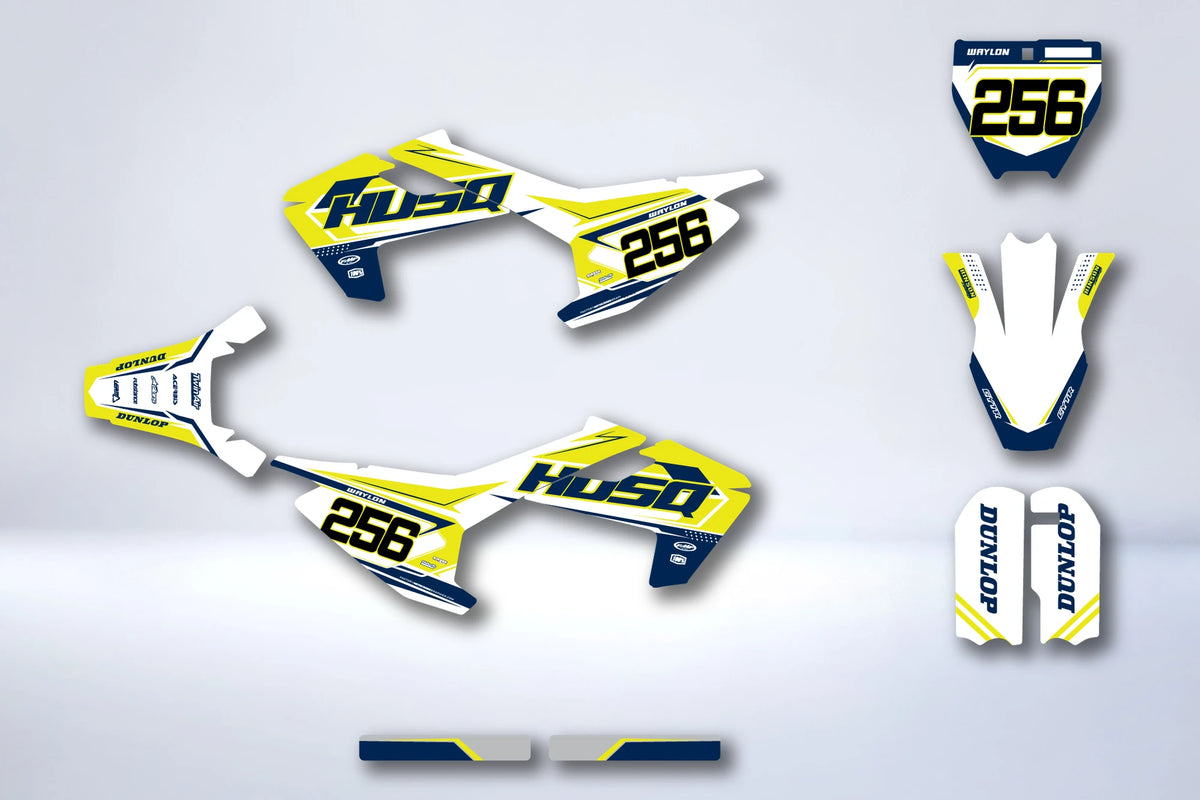 Graphics kit HUSQVARNA TC 50 2017-2023 - RAVZOR