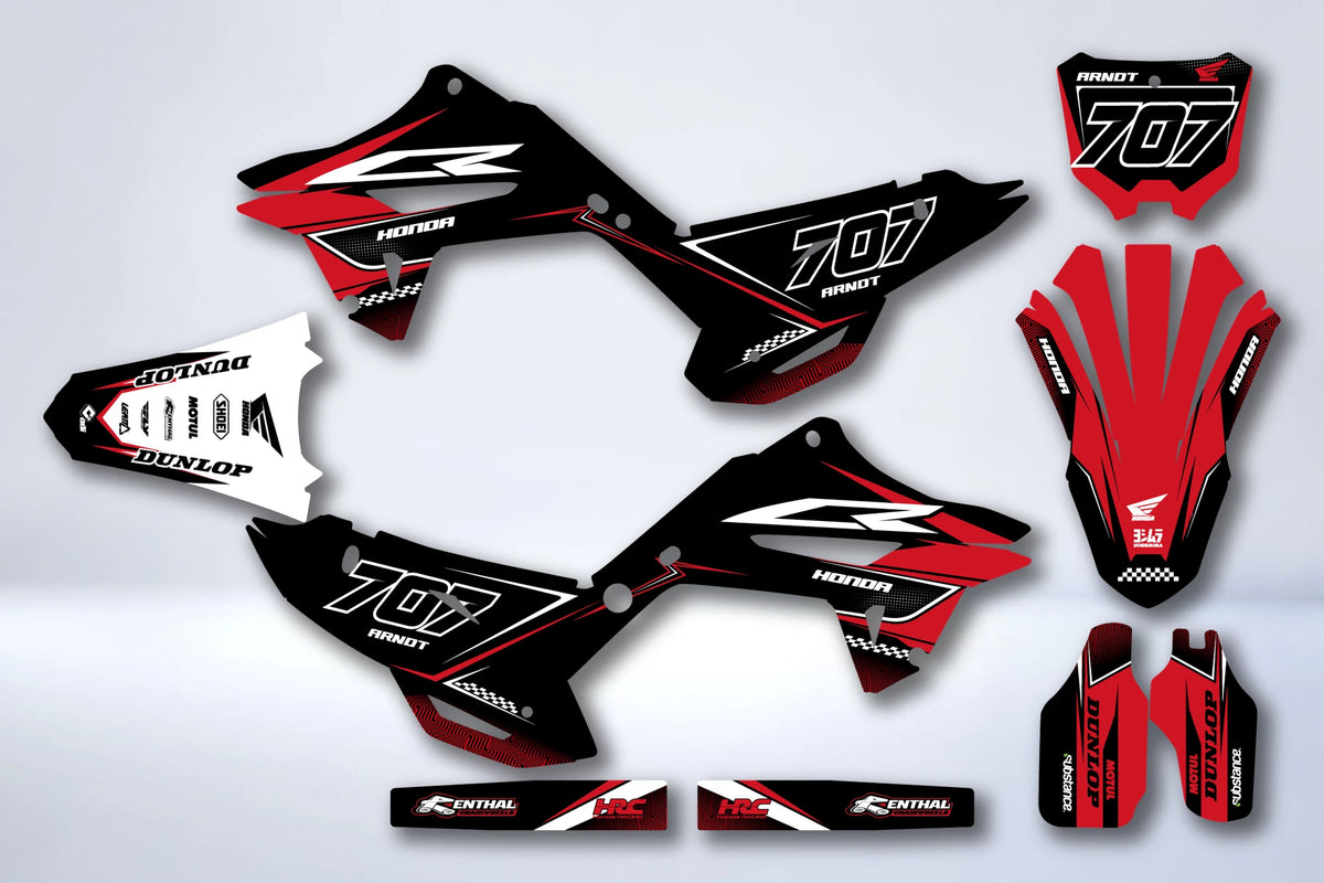 Kit Déco HONDA CR 125 / 250 2002-2012 RESTYLE POLISPORT 2024 - WYRTAN