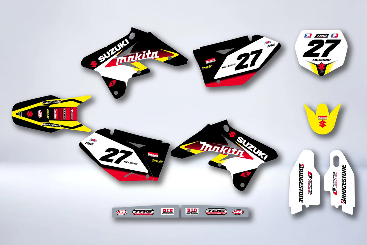 Kit Déco SUZUKI RMZ 250 2007-2009 - HÉRITAGE