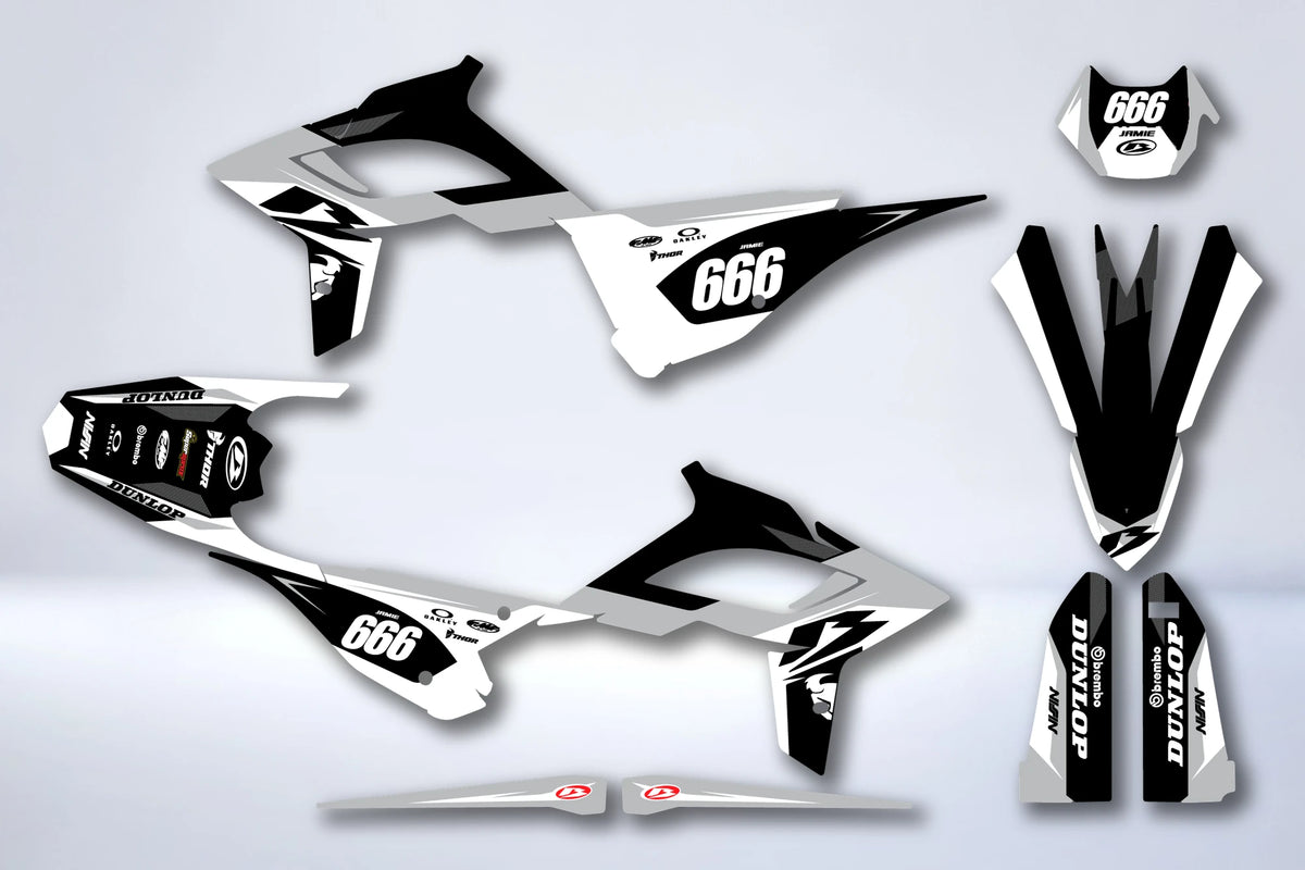 Graphics kit BETA RR 2018-2019 POLISPORT RESTYLE - QUARTZ