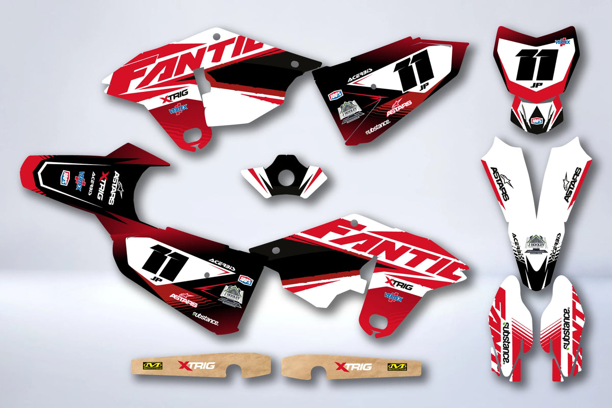 Kit Déco FANTIC XX-XE 125 / 250 2021-2022 - RUBIS