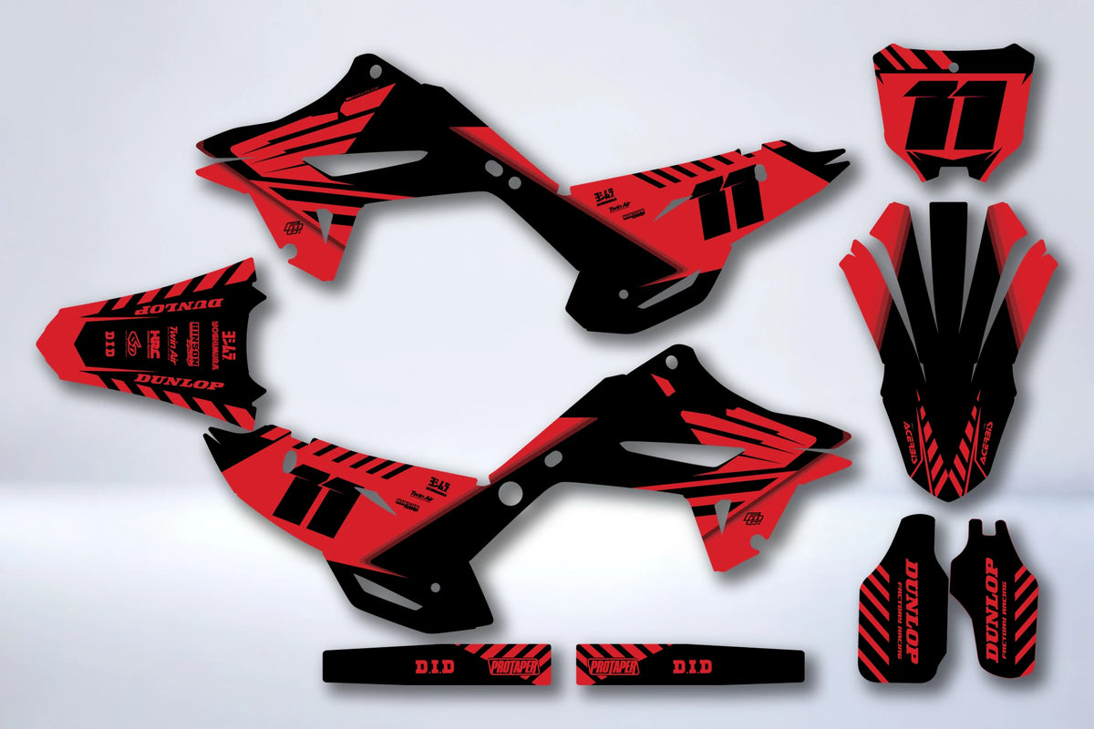 Kit Déco HONDA CR 125 / 250 2002-2012 RESTYLE POLISPORT 2024 - SOLTON