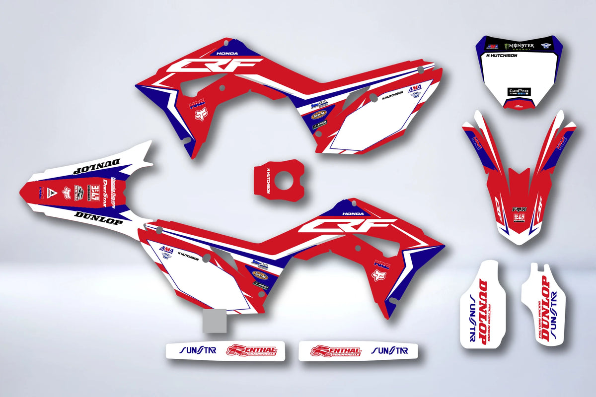 Dekor-Kit HONDA CRF 450 2017-2020 CRF 250 2018-2021 - RAVMOS