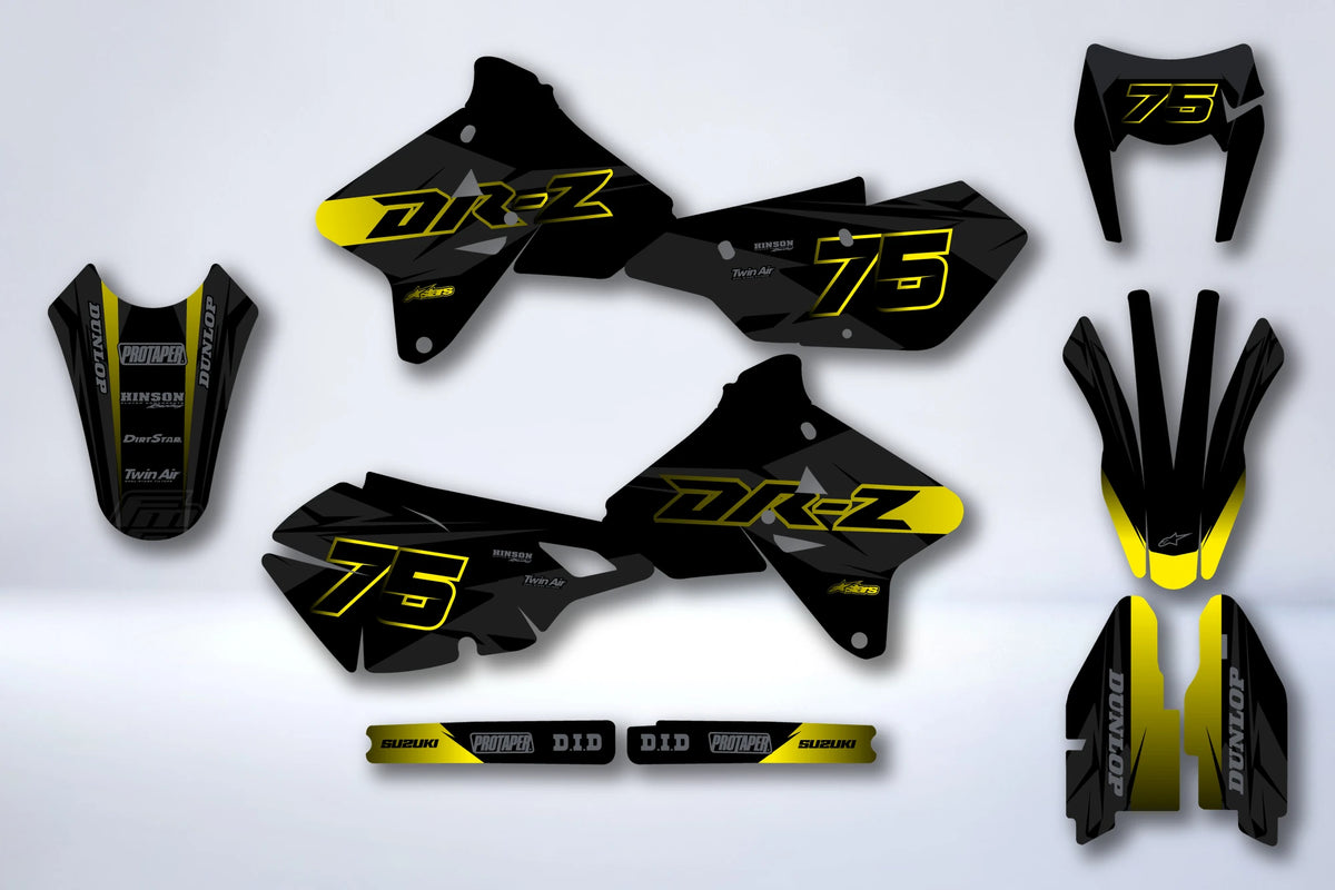 Kit Déco SUZUKI DRZ 400 - TOPAZE