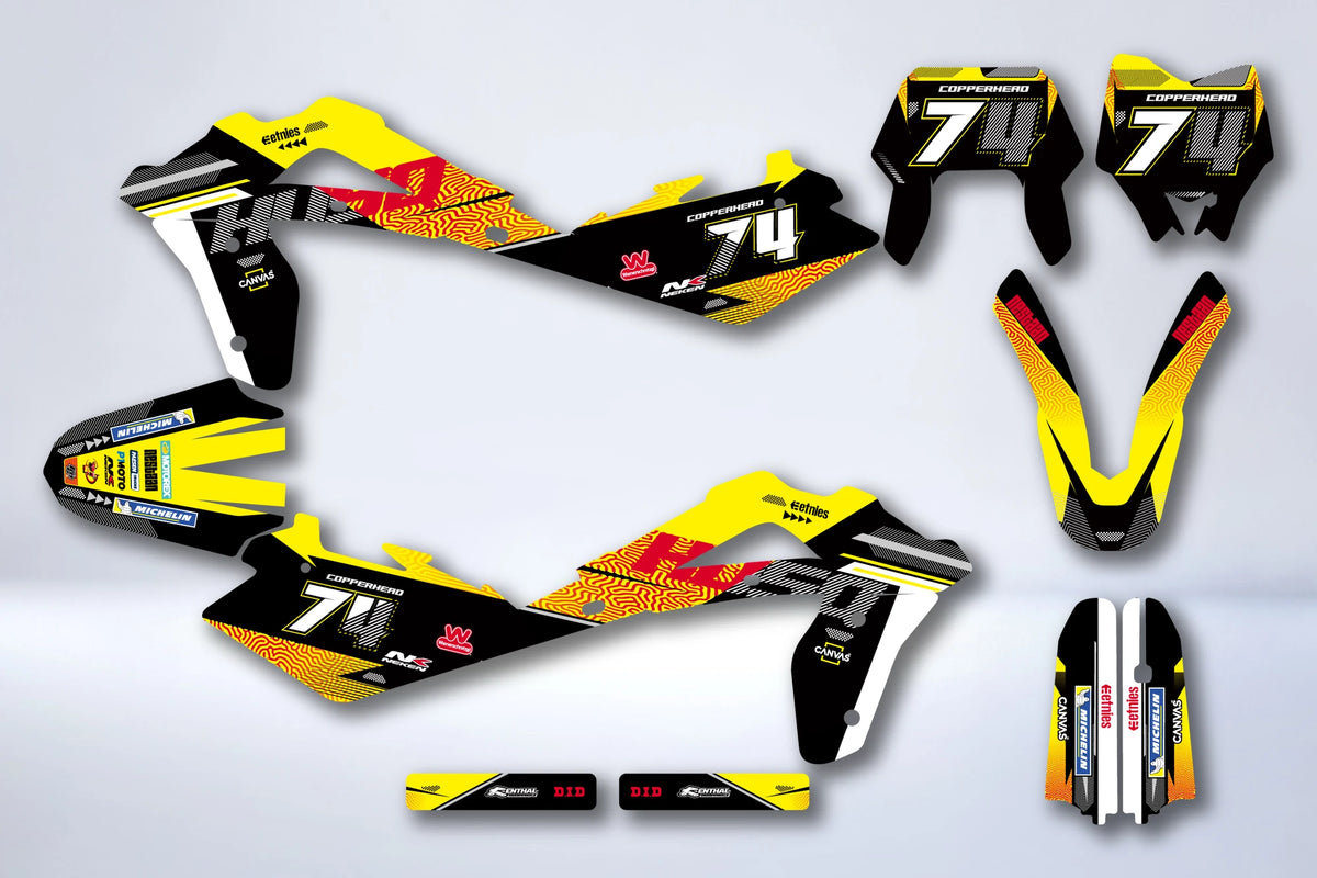 Graphics kit HUSQVARNA TC / TE 2008-2013 - PYRPEX