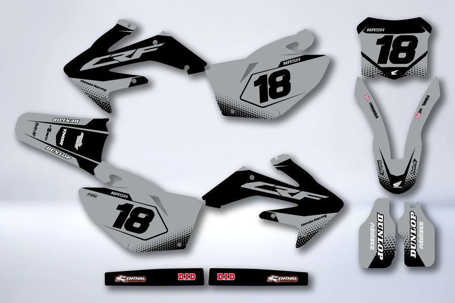 Kit déco HONDA CRF 250 2004-2009 ZULSAR