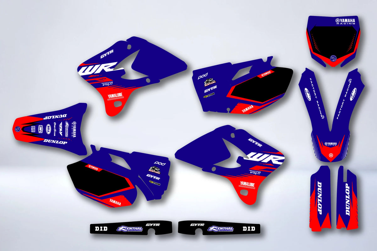 Kit autocolantes YAMAHA WRF WR 250-450 2003-2006 - HYDXIS