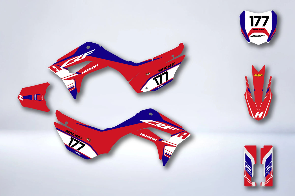 Graphics kit HONDA CRF 110 F 2019-2026 - QUITAN