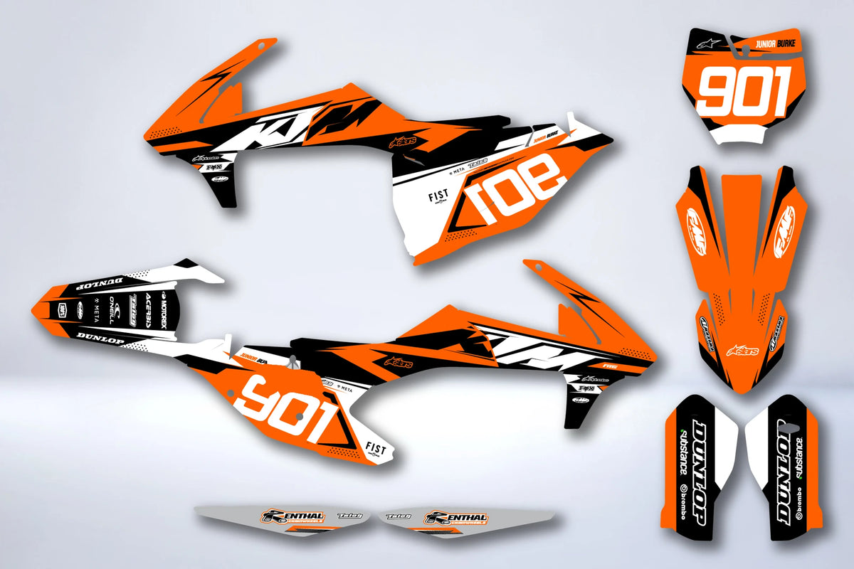 Kit Déco KTM EXC EXC-F SX SX-F 2016-2019 - KALXAR