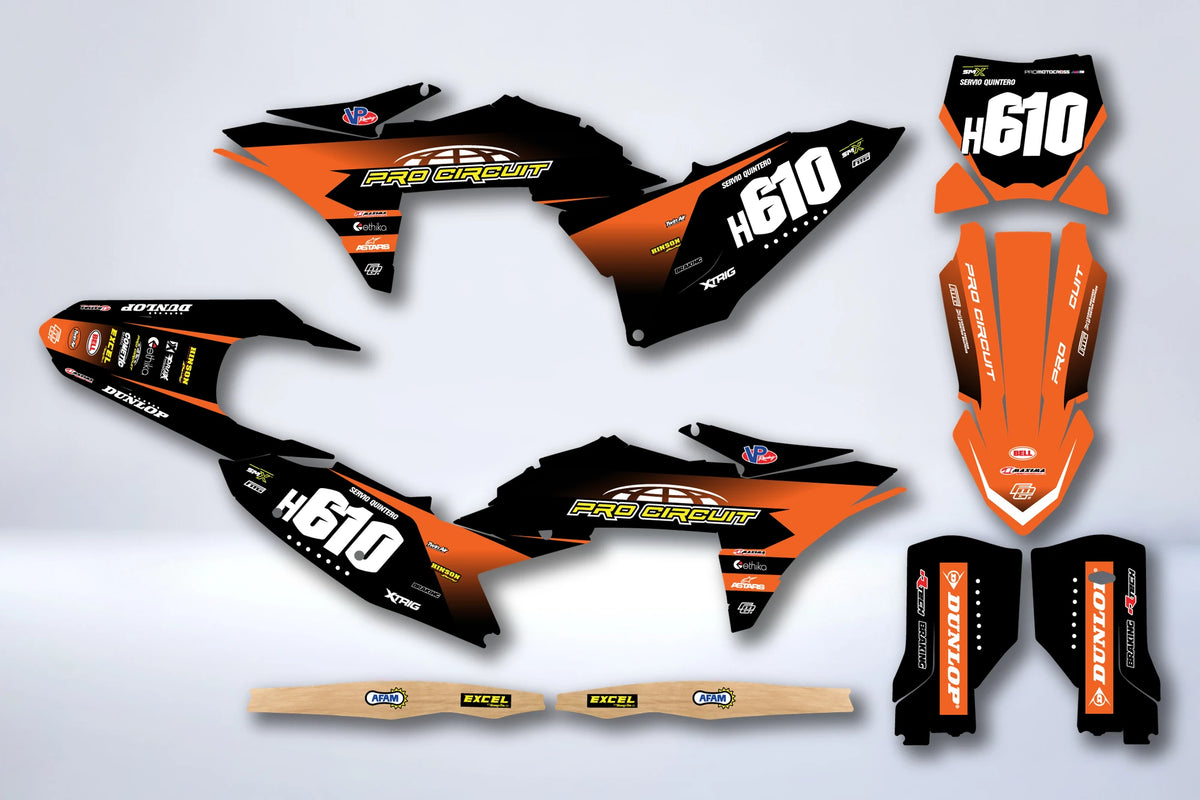 Graphics kit KTM EXC EXC-F SX SX-F 2025-2026 - TRAMAX