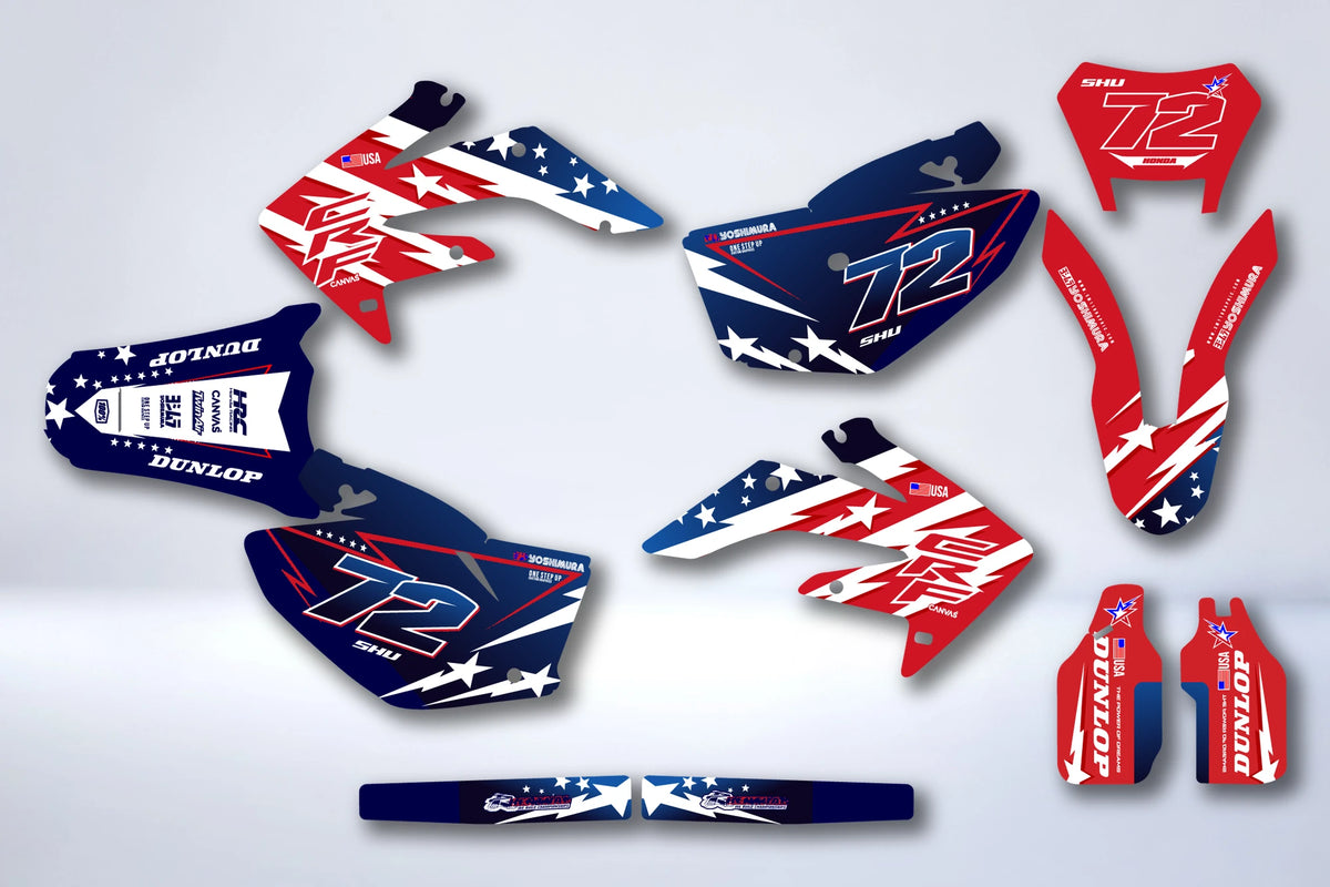 Dekor-Kit HONDA CRF250X 2004-2020 - NYKFEN
