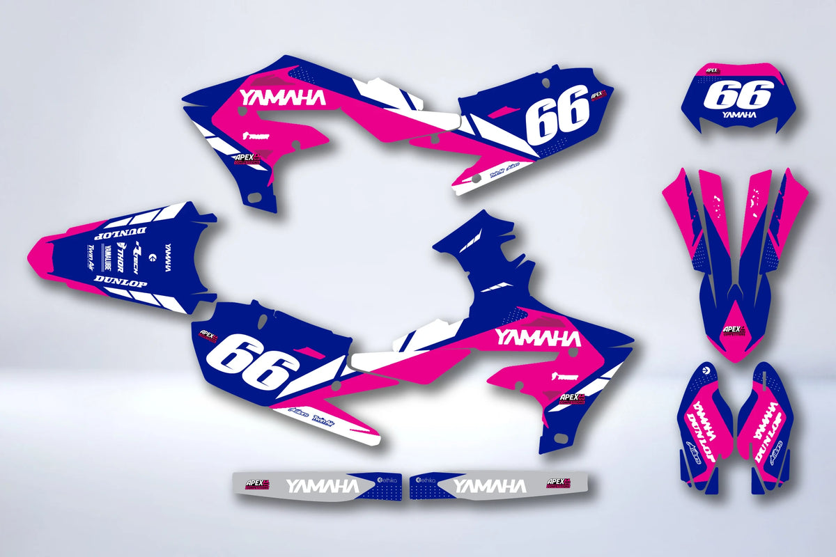 Graphics kit YAMAHA WR 250 2020-2024 & WR 450 2019-2023 - SKOMAX