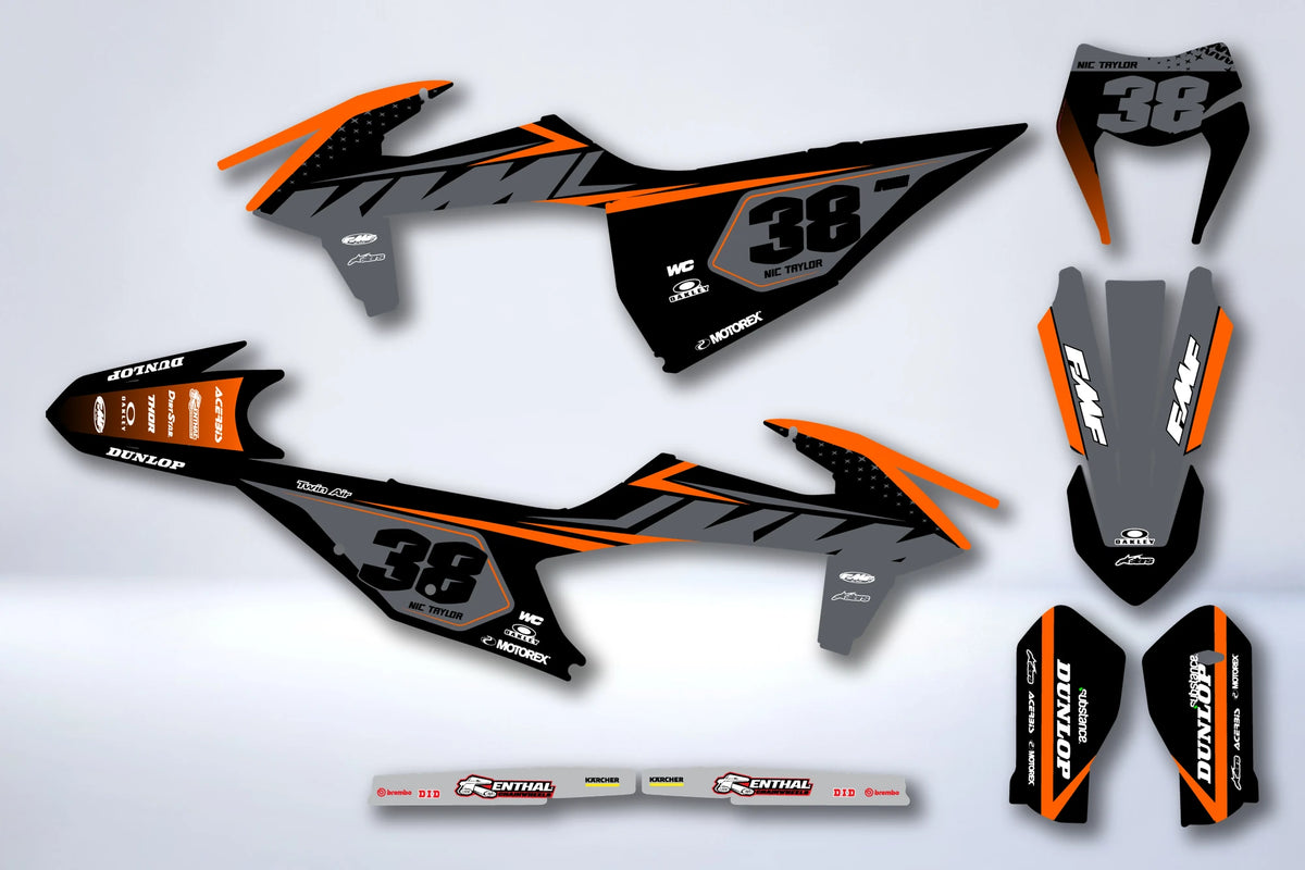 Kit Déco KTM EXC EXC-F SX SX-F 2019-2023 - ODYXIS