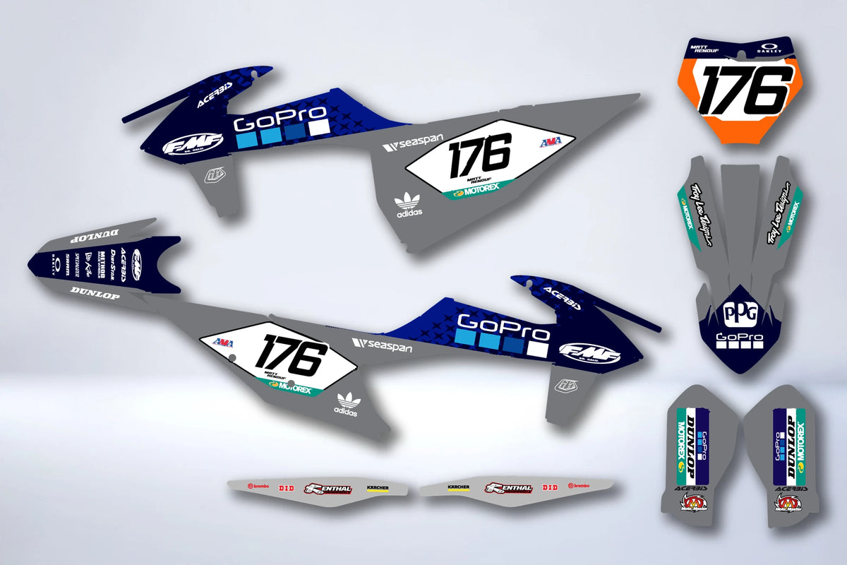 Kit Déco KTM EXC EXC-F SX SX-F 2019-2023 - NEXKOR