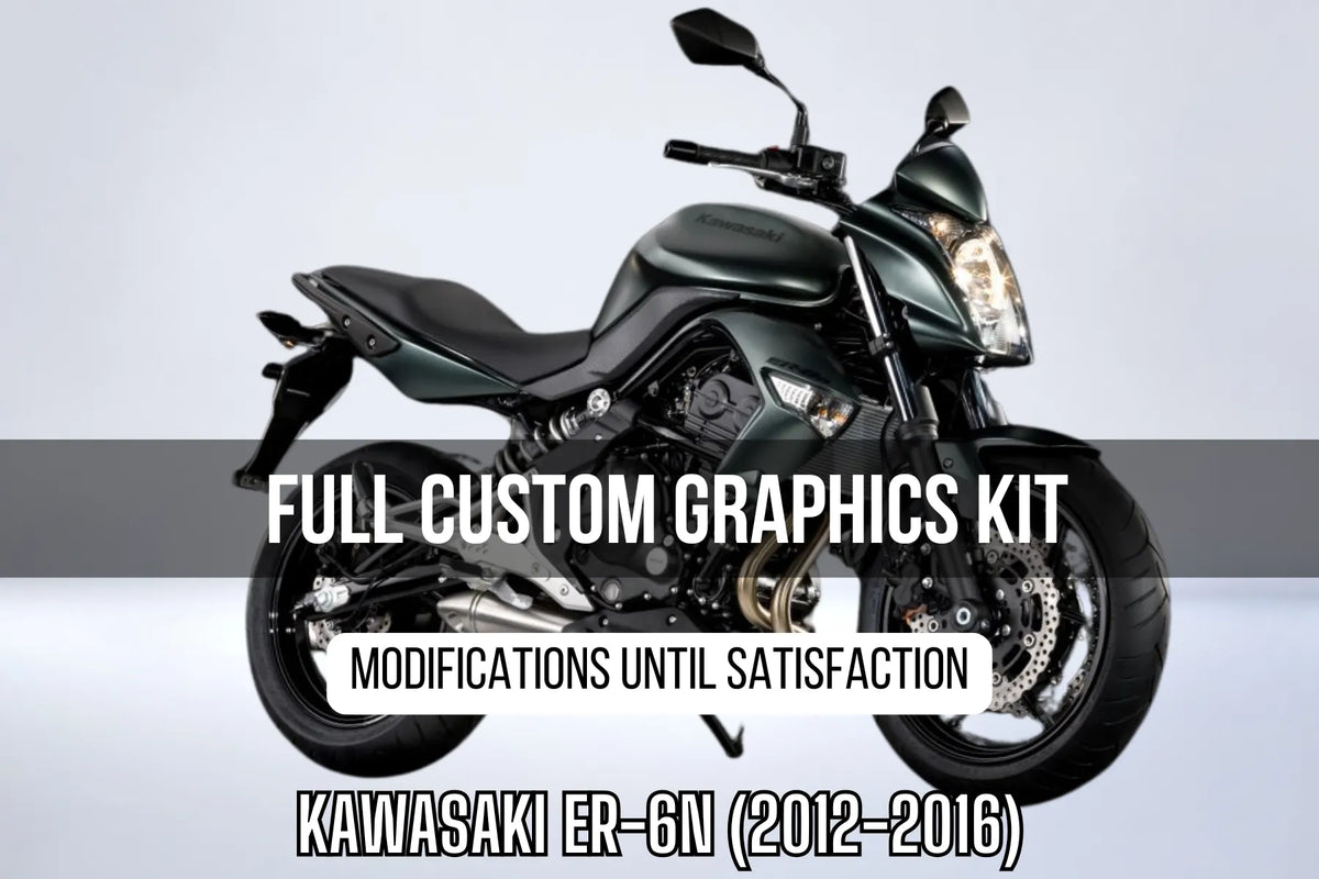 Kit Déco KAWASAKI ER-6N (2012-2016) 100% personnalisé
