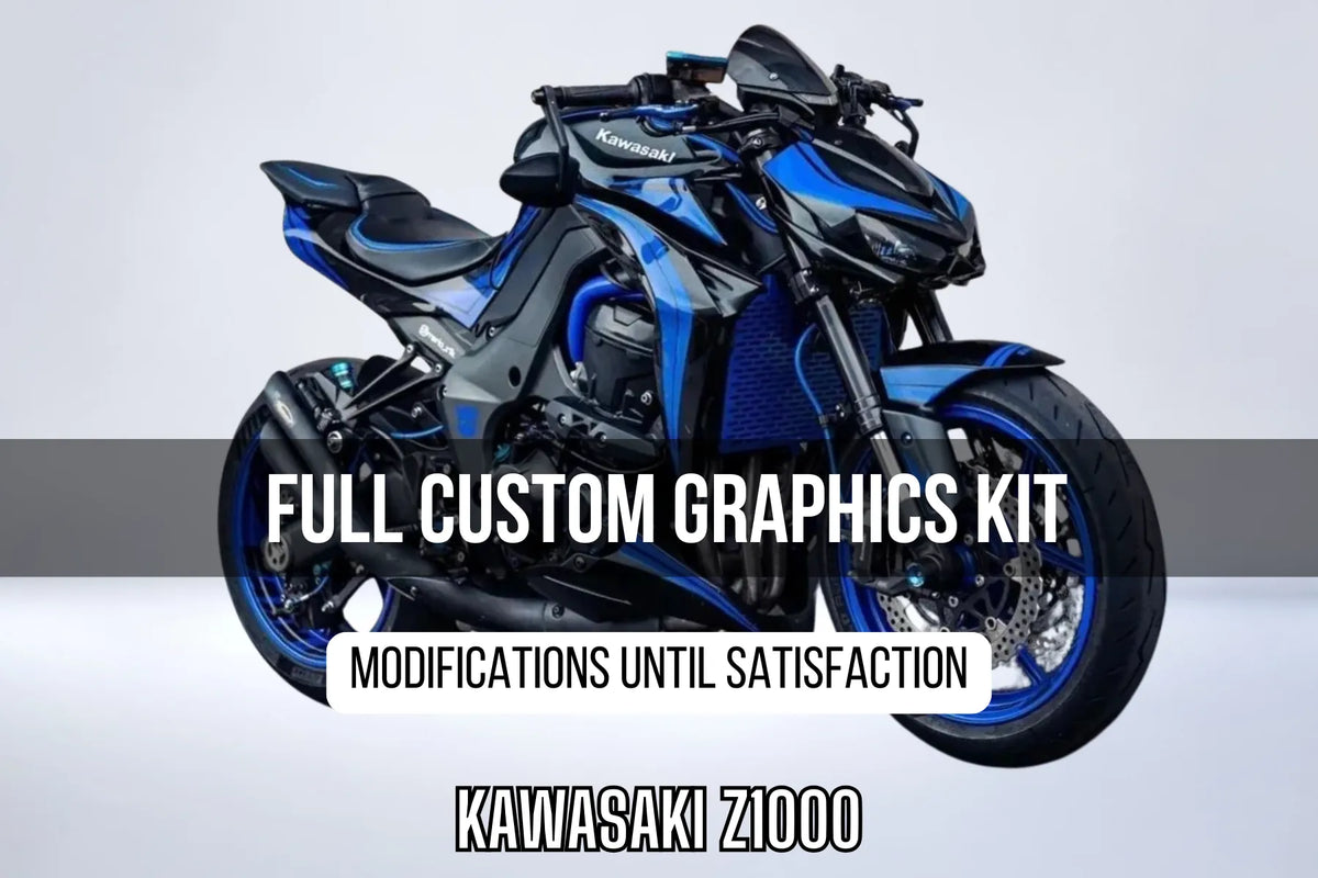 Kit déco KAWASAKI Z1000 100% personalizzato