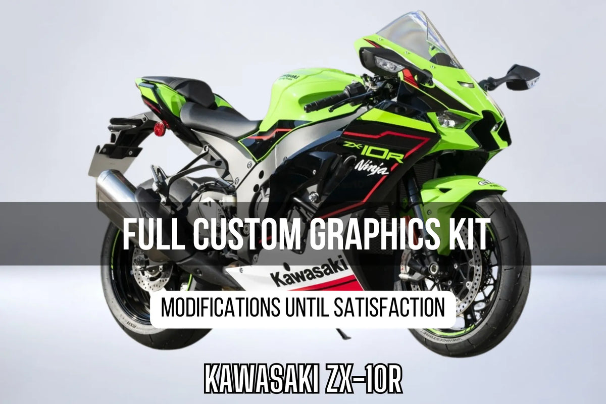 Kit Déco KAWASAKI ZX-10R 100% personnalisé