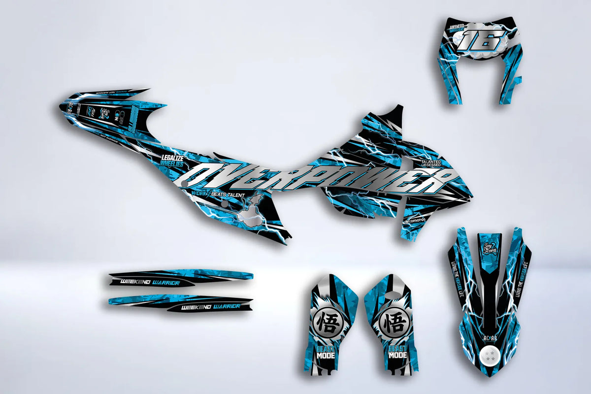 NEW! Overpower Edition #2 - Semi-Custom graphics kit
