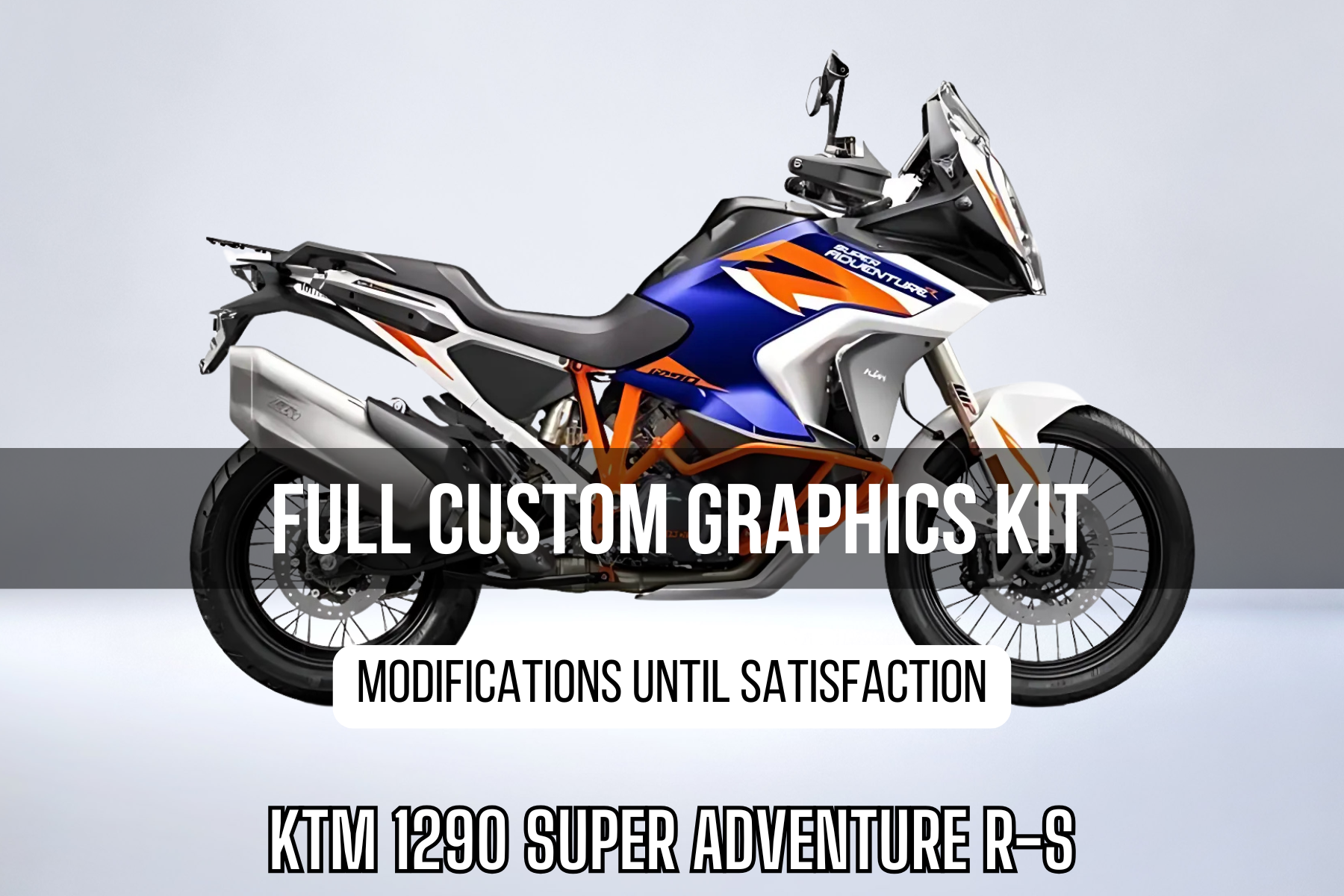 KTM 1290 SUPER ADVENTURE R-S Deco Kit 100% customized