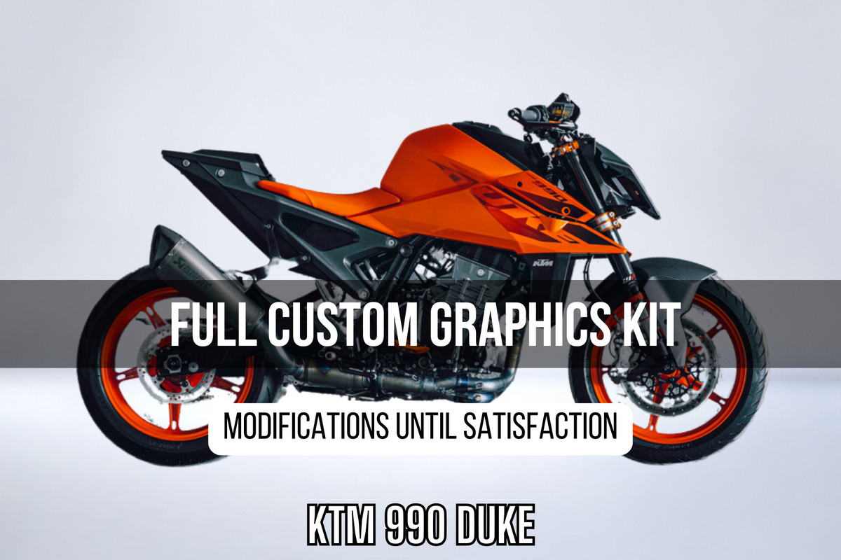 Kit Déco KTM 990 DUKE 100% personalizzato