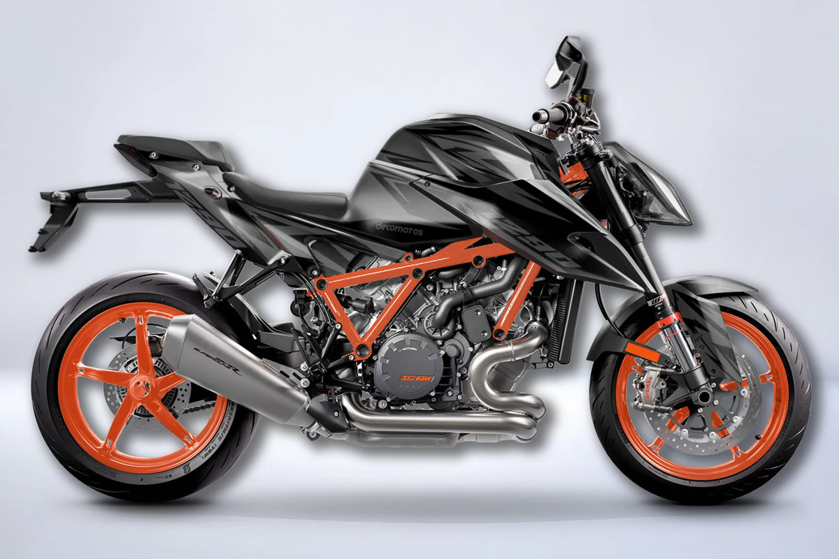 Kit de adhesivos KTM 1290 R SUPERDUKE 2013-2023 - BRASIER