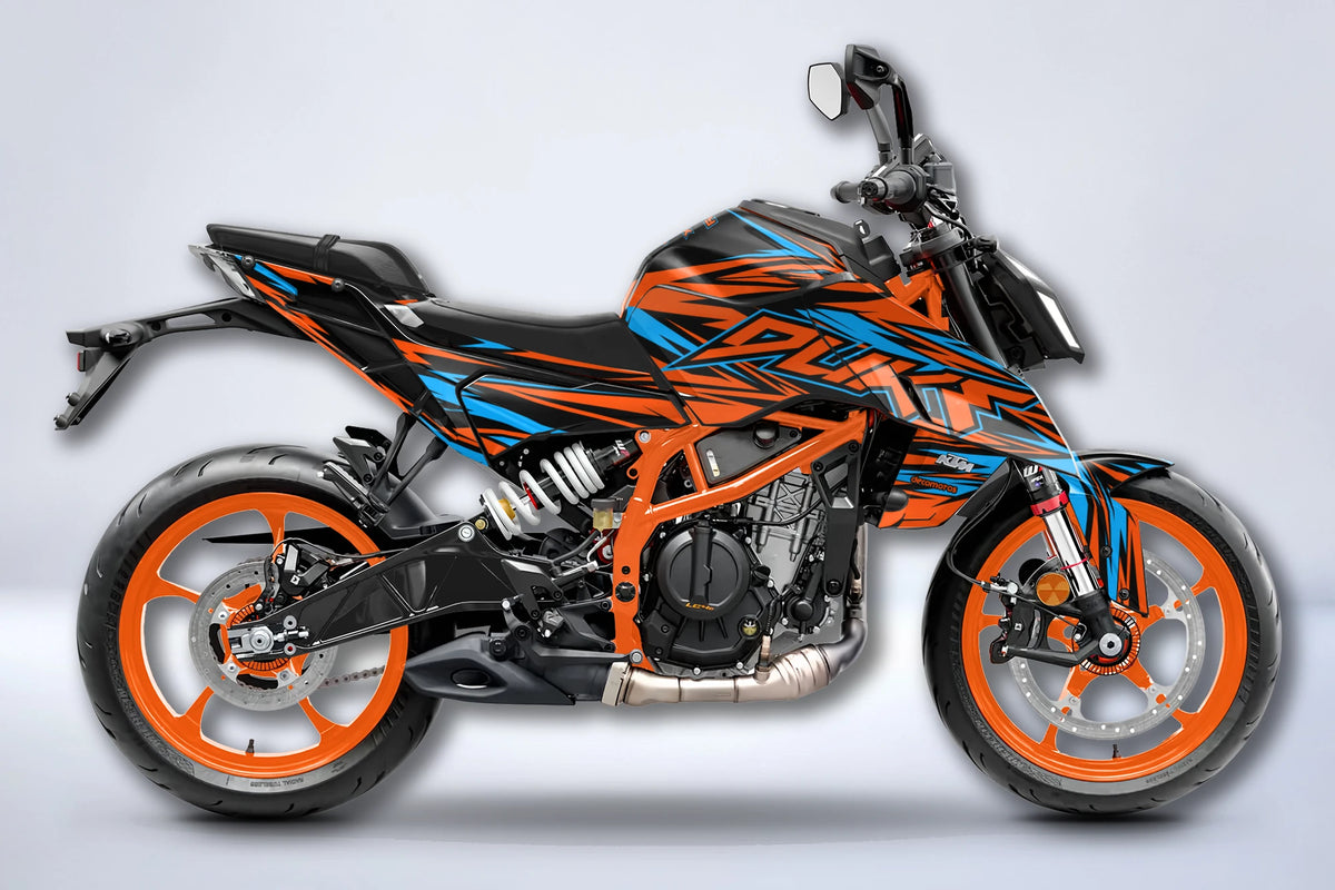 Dekor-Kit KTM 390 DUKE 2024-2025 - FOUDRE