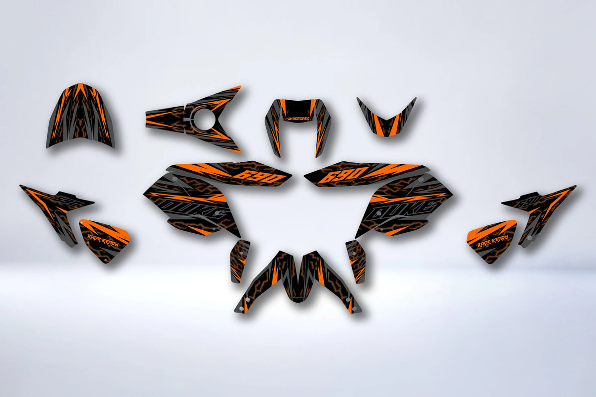 Kit autocolantes KTM 690 DUKE 2012-2019 - MAGMA