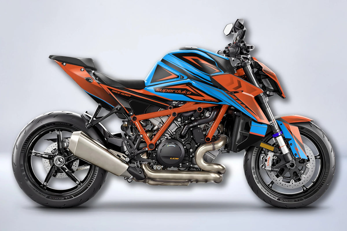Kit grafiche KTM 1390 R SUPERDUKE 2024-2025 - OURAGAN