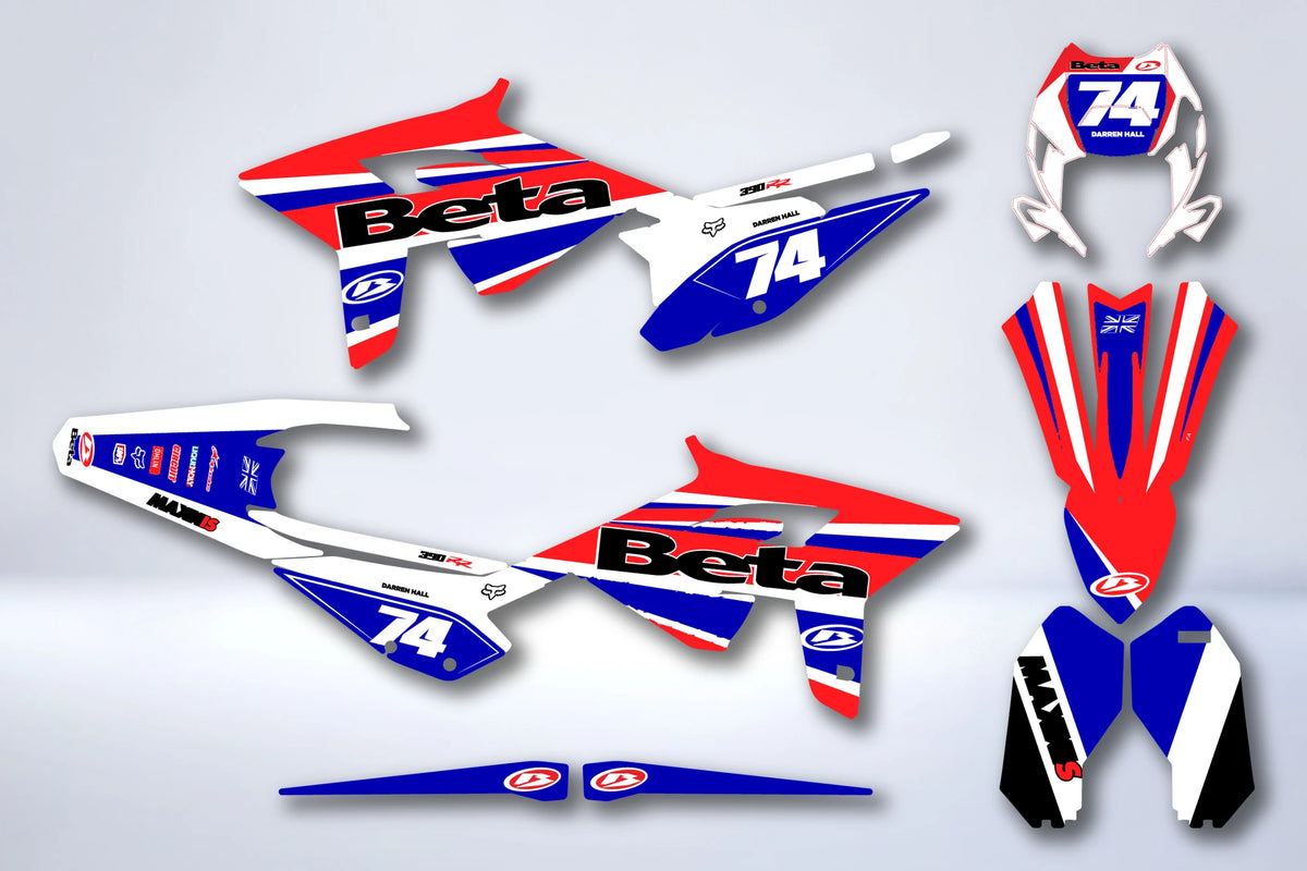 Graphics kit BETA RR Enduro 2023-2024 - ÉTENDARD