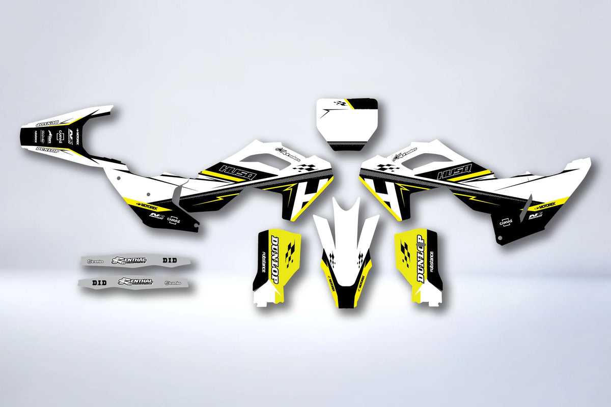 Dekor-Kit HUSQVARNA FC/TC 2023-2024 & TE/FE 2024-2025 - MARSYN