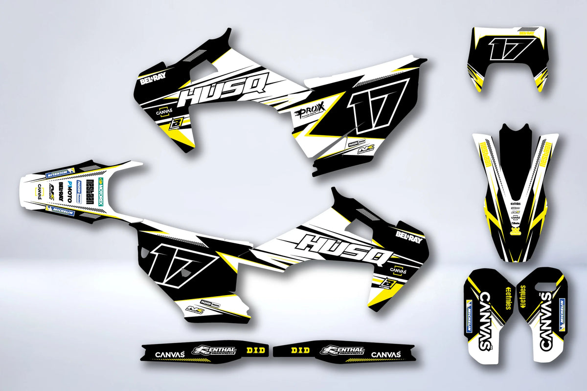 Dekor-Kit HUSQVARNA TC / FC / TX / TE / FE 2019-2023 - GRAFEN