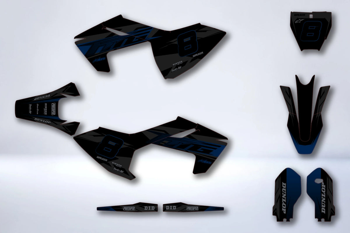 Kit Déco HUSQVARNA TC 85 2018-2024 - JORTOR
