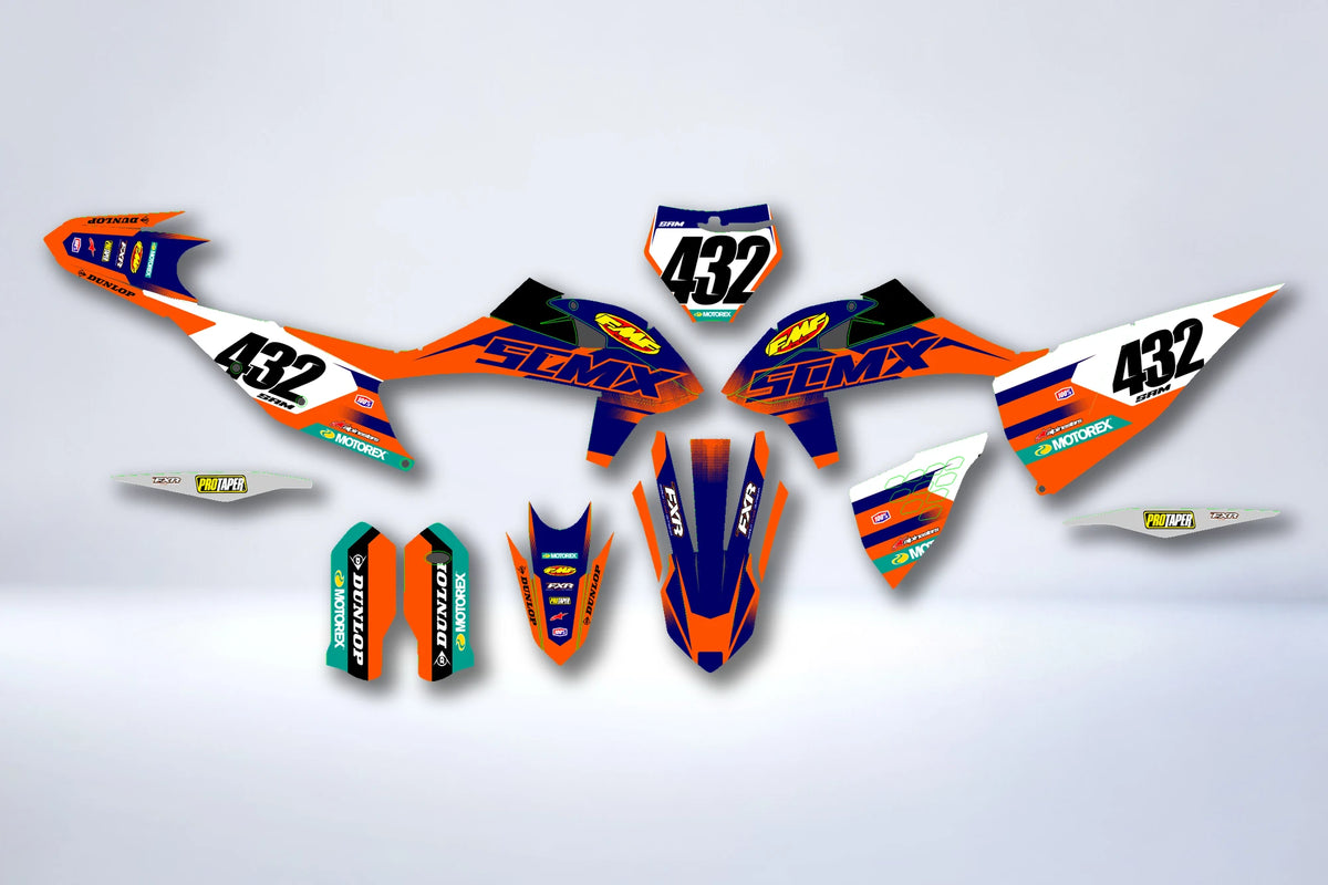 Dekor-Kit KTM EXC EXC-F SX SX-F 2019-2023 - HYDLIX