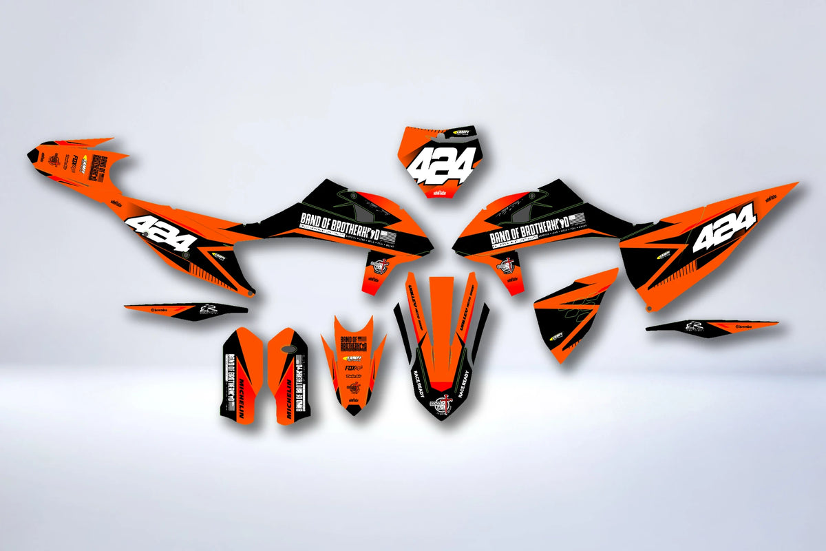 Dekor-Kit KTM EXC EXC-F SX SX-F 2019-2023 - WARMAX