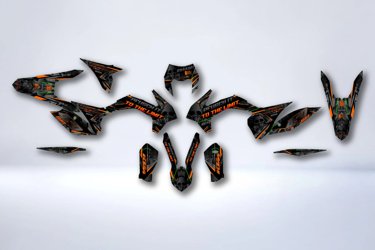 Dekor-Kit KTM EXC EXC-F SX SX-F 2013-2016 - XERKIS