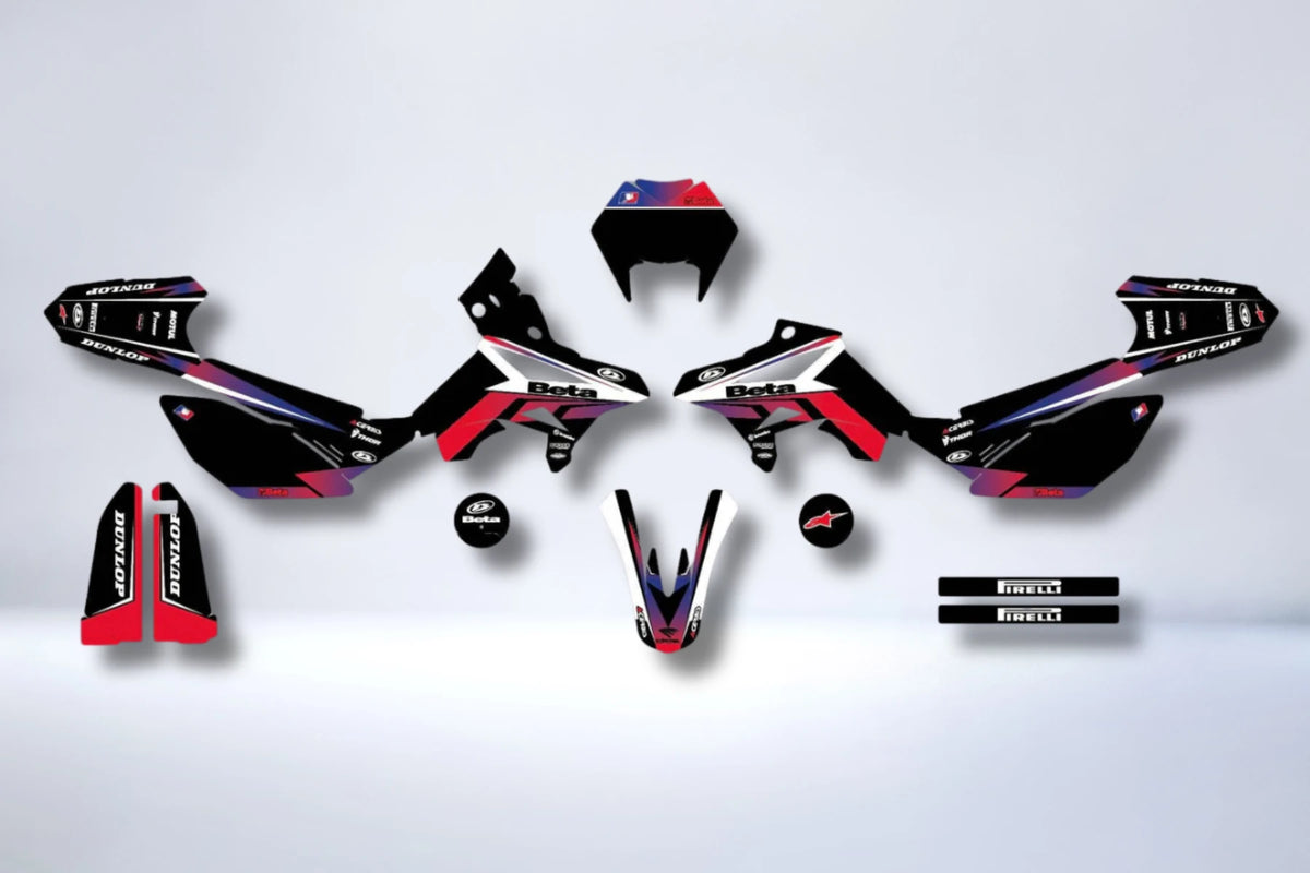 Kit Déco BETA 50 RR 2011-2020 - PRO CIRCUIT (changement de logo possible)