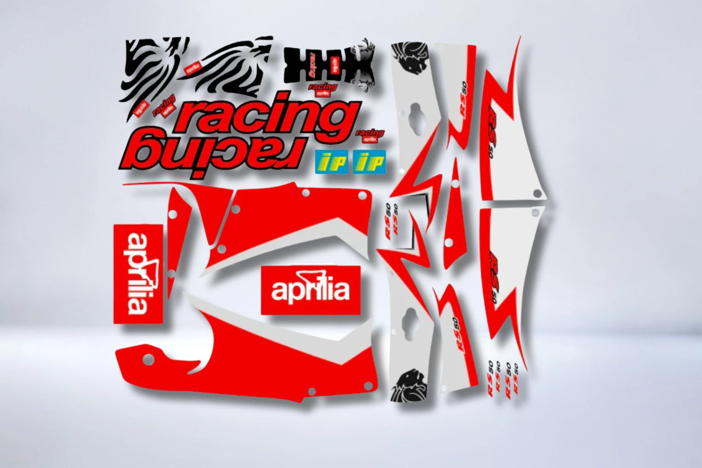 Dekor-Kit Aprilia RS 50 1999-2005 - SHADOW