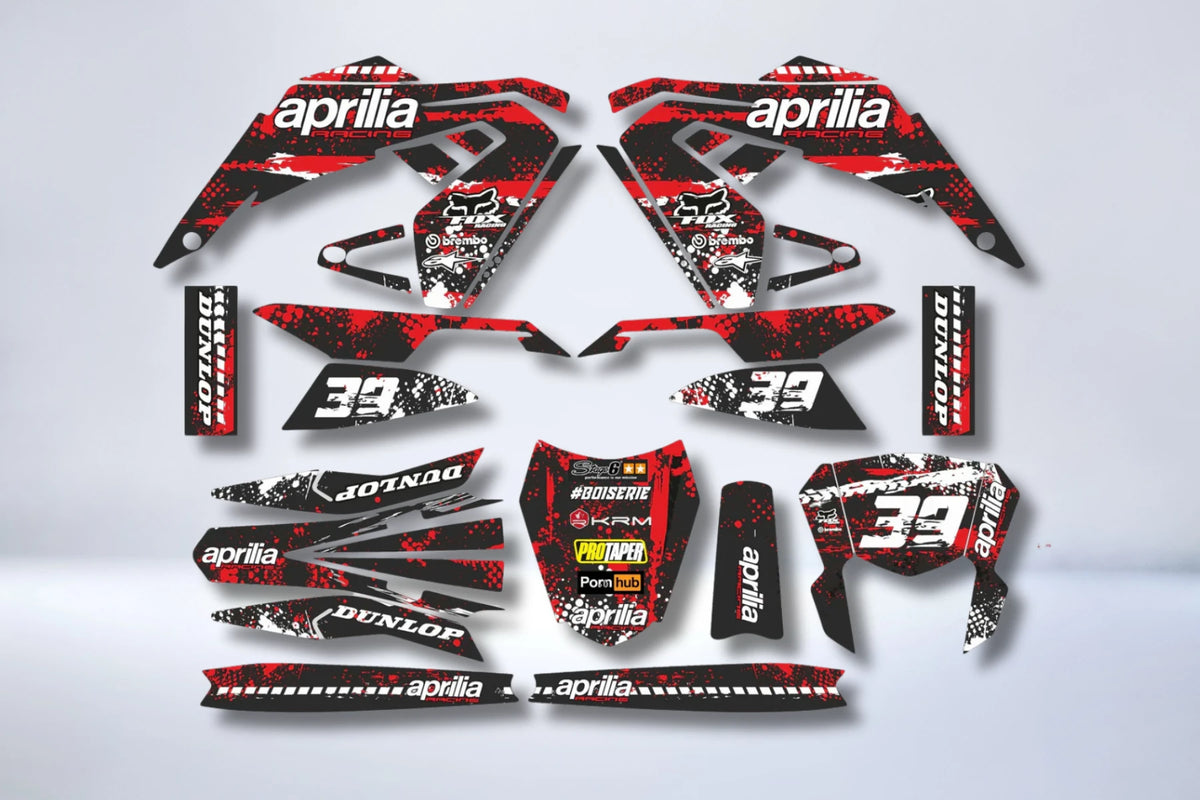 Kit Déco Aprilia SX 50 & RX 50 2018-2026 - RED FOX