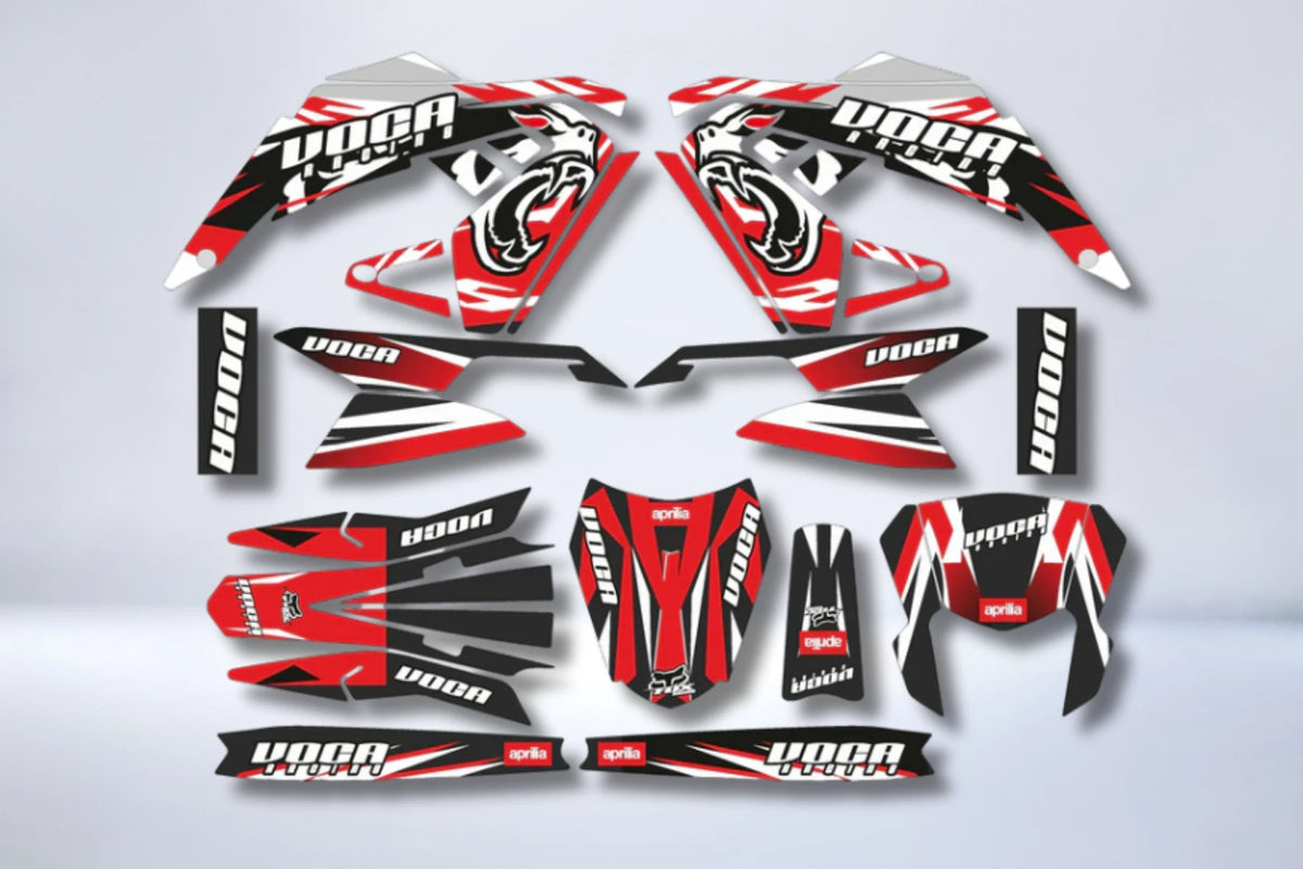 Kit Déco Aprilia SX 50 & RX 50 2018-2026 - VOCA