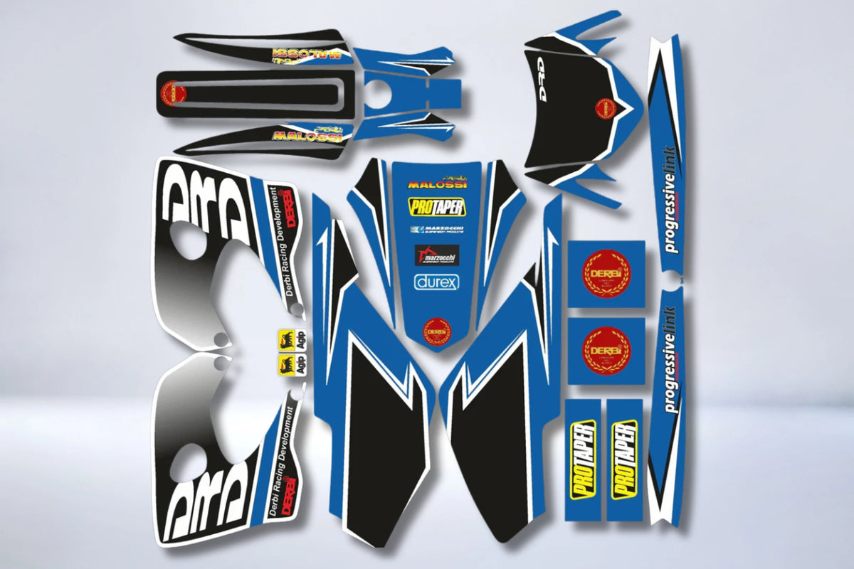 Kit Déco DERBI DRD 03 - BLUE