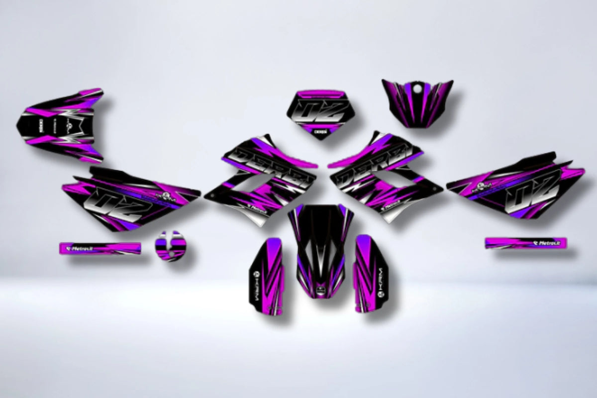 Kit Déco DERBI DRD RACING 2004-2009 - DRAXIS