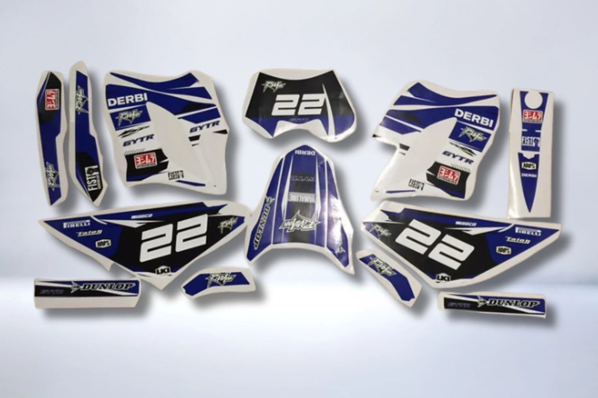 graphics kit DERBI DRD RACING 2004-2009 - ORIGINAL