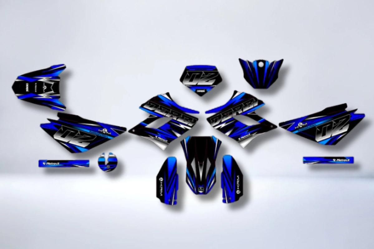 Dekor-Kit DERBI DRD RACING 2004-2009 - ZANTRIX