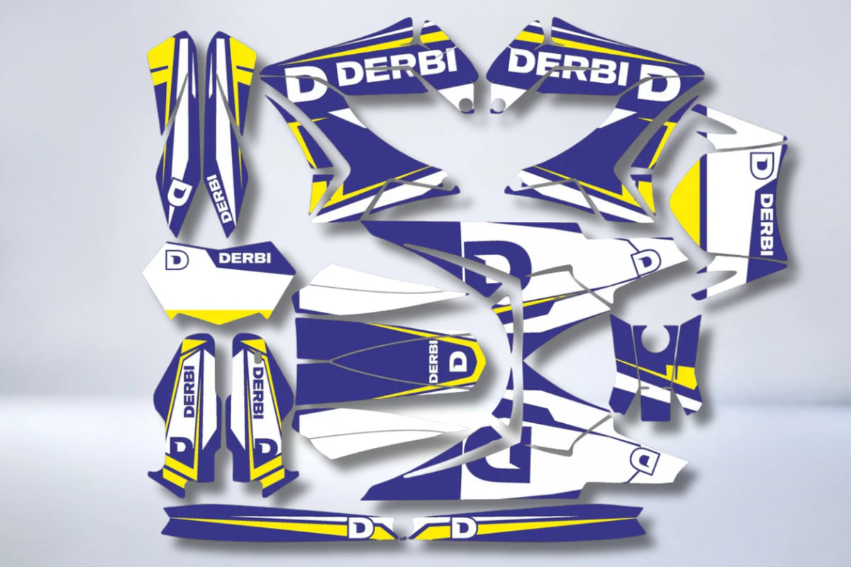 Dekor-Kit DERBI PLASTIQUE TNT ORIGINAL