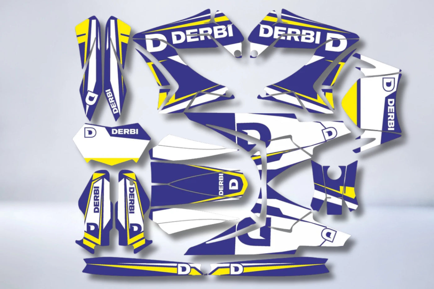 Dekor-Kit DERBI PLASTIQUE TNT ORIGINAL