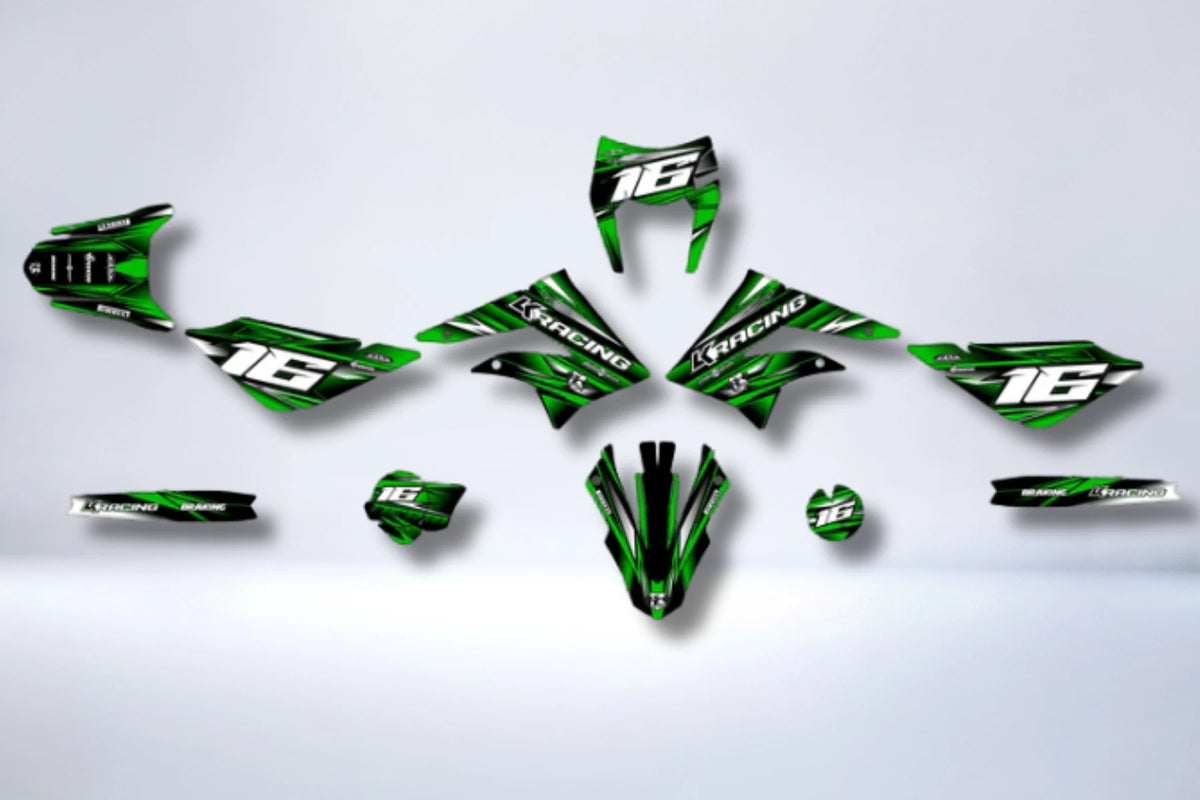 graphics kit DERBI X-TREME / RACING 2011-2017 - VYPRIX