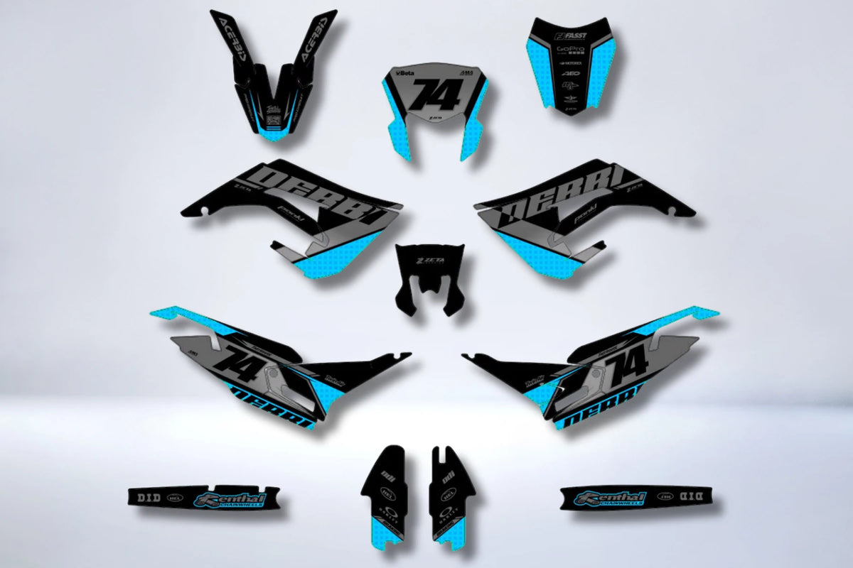 kit grafiche DERBI X-TREME / RACING 2018-2024 - AERION
